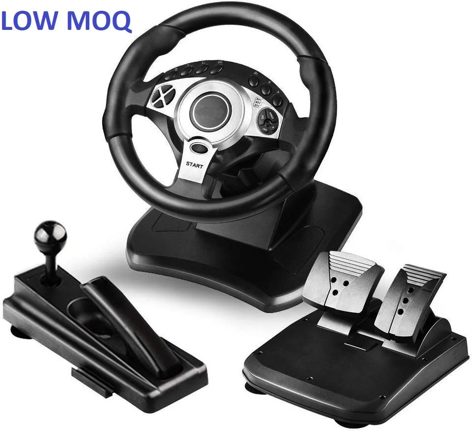 Best Gaming Racing 900 Degree With Pedal And Gear Stick Double Vibration Steering Wheel For Pc/Ps3/Ps4/Xbox One&Series/Switch - Buy Racing Wheel Gaming,Ps4 Game Steering Wheel,Gaming Steering Wheel Pc Product On Alibaba.com