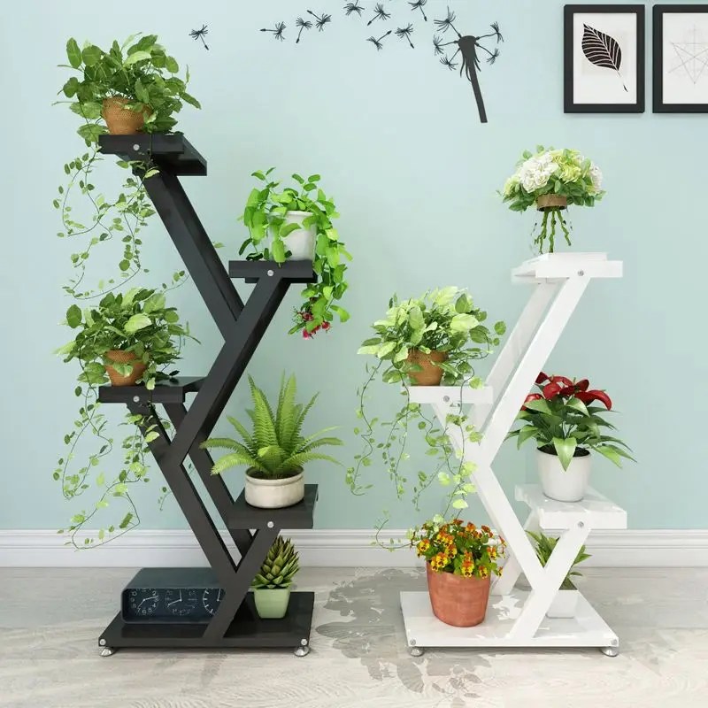 Yqforever Floortoceiling Flower Stand For Living Room Balcony Floor