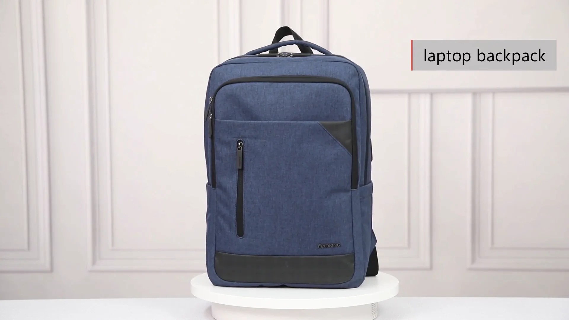 Aoking Laptop Backpack With Usb Port Business Smart Backpack Durable
