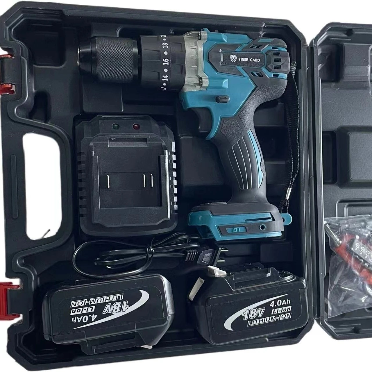 4.0AH*2 battery 13MM Cordless Power Drills For Makita Power Tools 18V