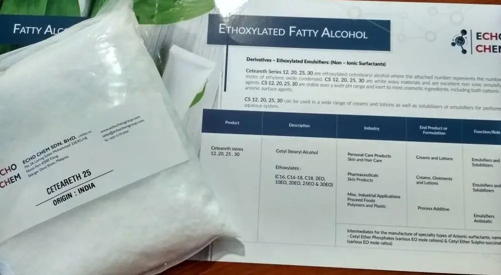 Malaysia Preferred Cometic Industry Grade Raw Material Wholesale