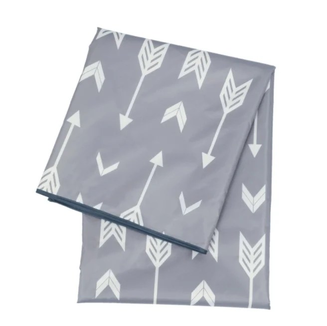 Waterproof Baby Splat Mat For Under High Chair Portable Play Mat For