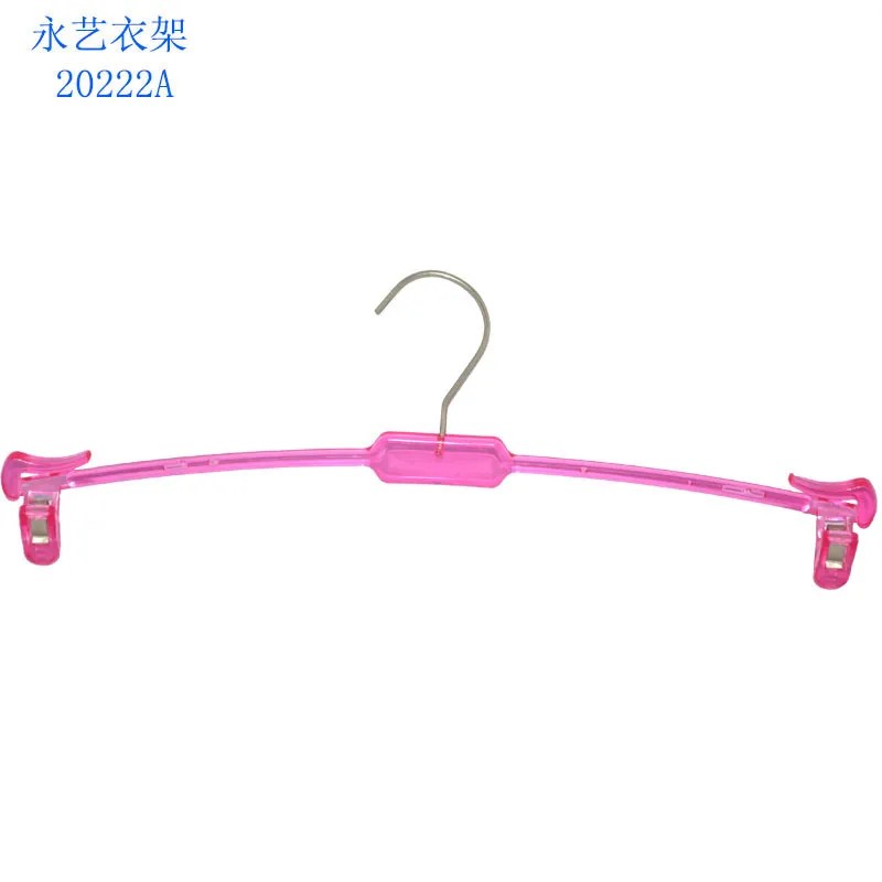 Brand Logo Pink Color Plastic Bra Underwear Hanger With Clips Buy Lingerie Hanger Underwear Hanger Bra Hanger Product On Alibaba Com