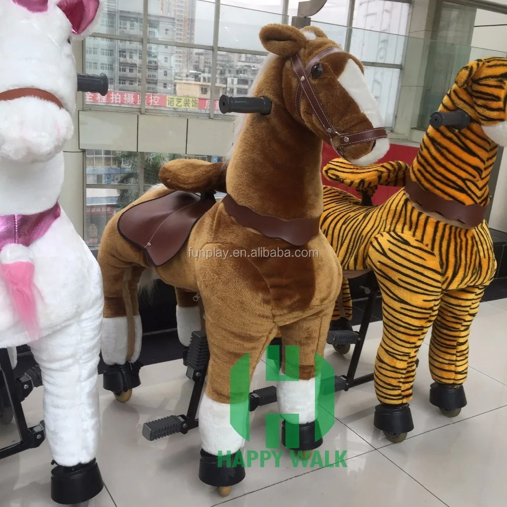 Best Price Remote Control Mechanical Toy Horse Rocking Riding On Horse
