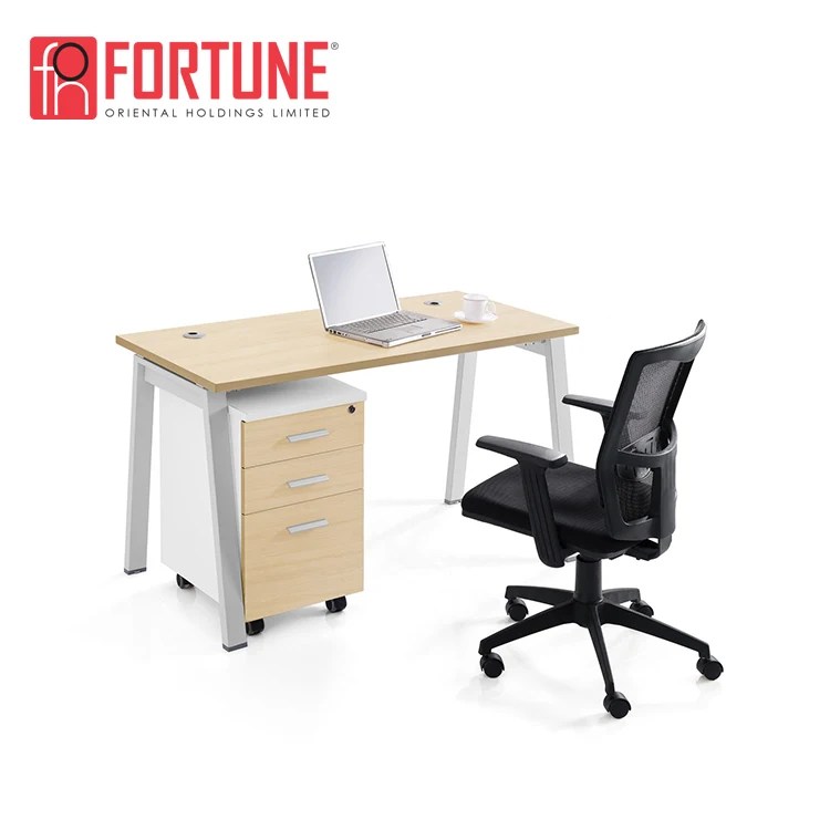 Simple Office Desk With Under Desk Office Computer Table