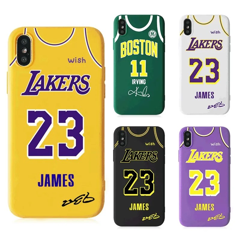 Basketball player custom designed phone cases for iphone 6 7 8p x xr