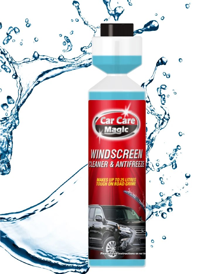 Perfectly Clean And Antifreeze Visual Clarity Windshield Wash Fluid