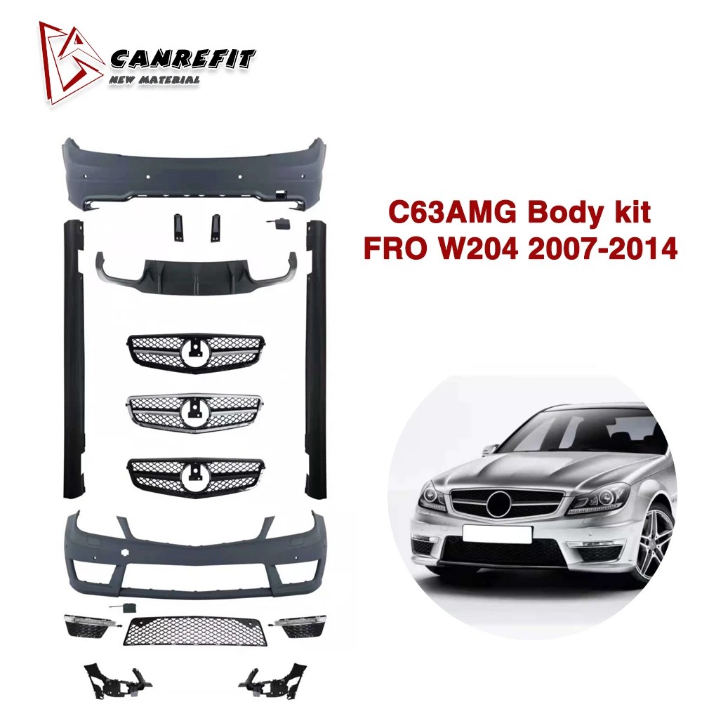 New Auto Spare Parts Body Kit For Mercedes Benz Cclass W204 Amg Cars