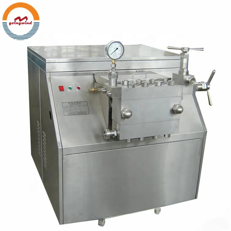 Factory Price High Pressure Dairy Homogenizer Milk Homogenizer Types Of