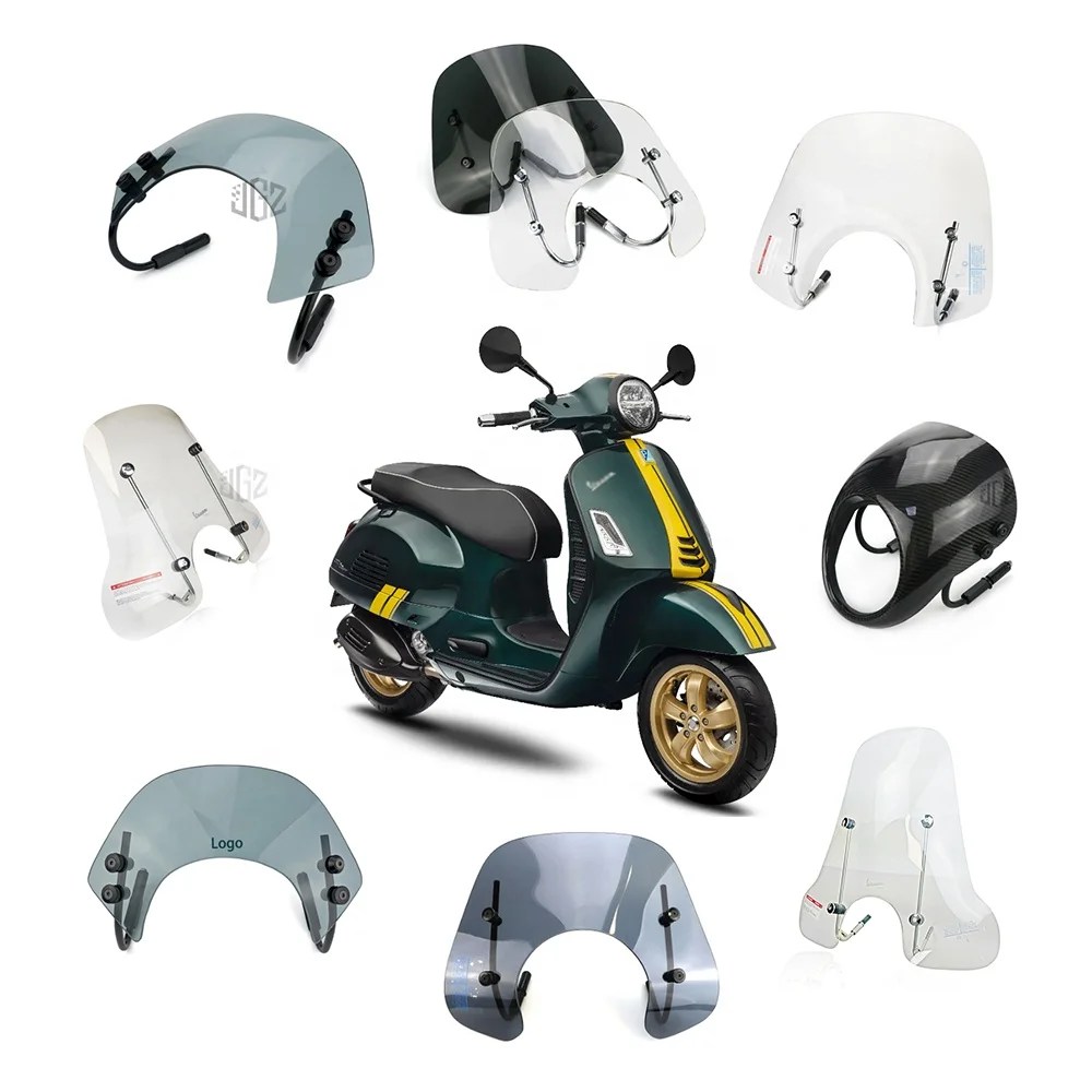 Motorcycle Windshield Wind Deflector Cover Front Windscreen Fairing