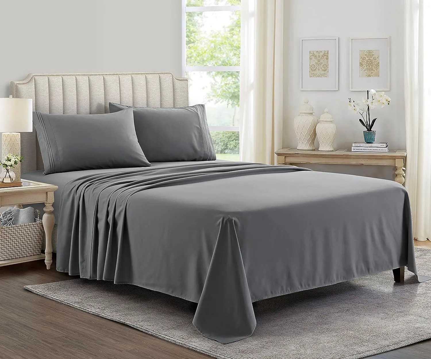 Cloudland Double Cotton Egyptian Bedsheets Sets Bed Sheets Cotton