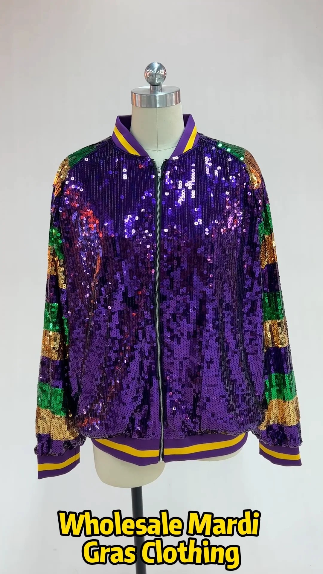 Mardi Gras 2024 Stock Mardi Gras Apparel Clothing Sequin Shirts Dress