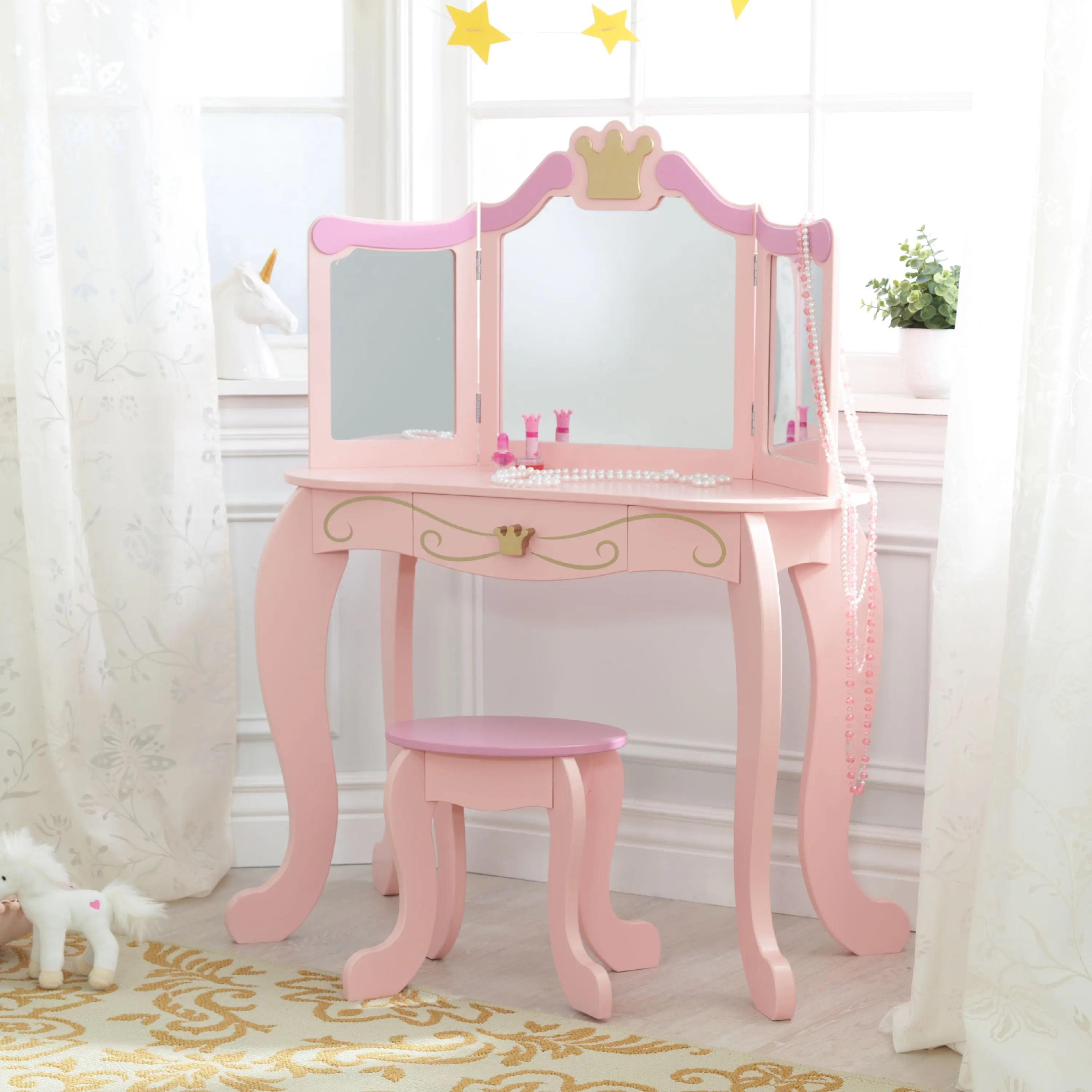 Pink Princess Makeup Vanity Table atelieryuwa.ciao.jp