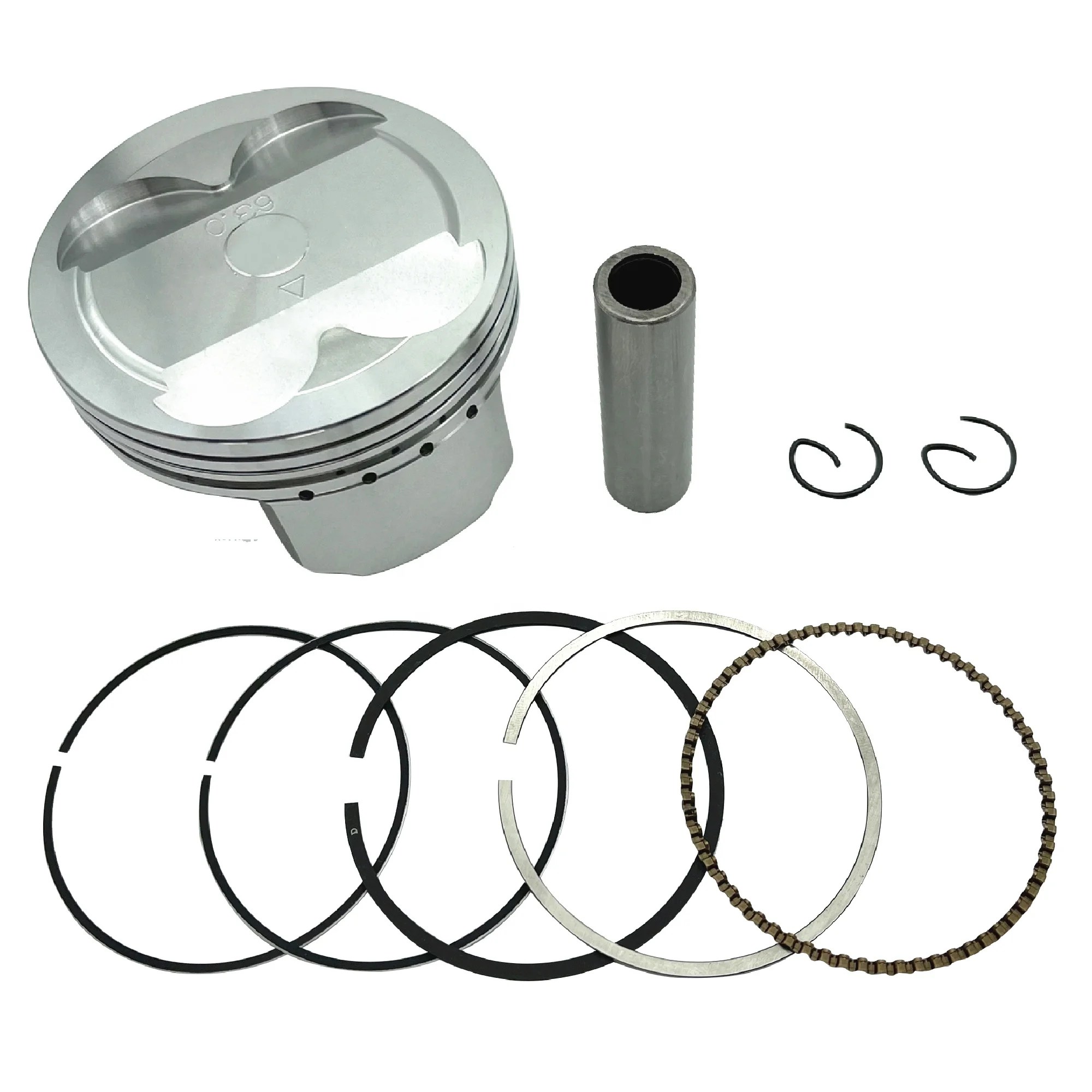 Piston Balap Sepeda Motor,Untuk Honda Yamaha 4 Katup Steker Piston & Cincin Kit Untuk Rs150 Lc150 58Mm 60Mm 62Mm 63Mm 66Mm 67Mm - Buy Rs150 Piston,Penempaan Piston,Lc150 Forge Piston Product On Alibaba.com