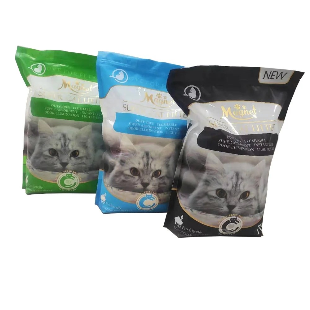 World's Best Cat Litter Manufacture In China Hot Cassava Cat Litter