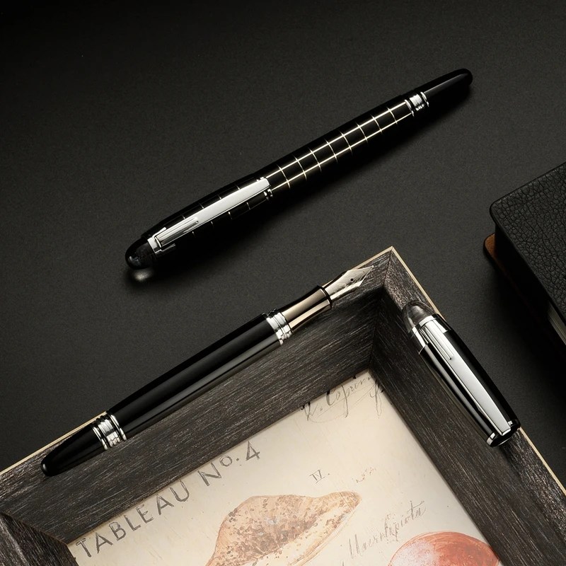 New High Quality Heavy Pen Metal Fountain Fontain Pen For Business Gift