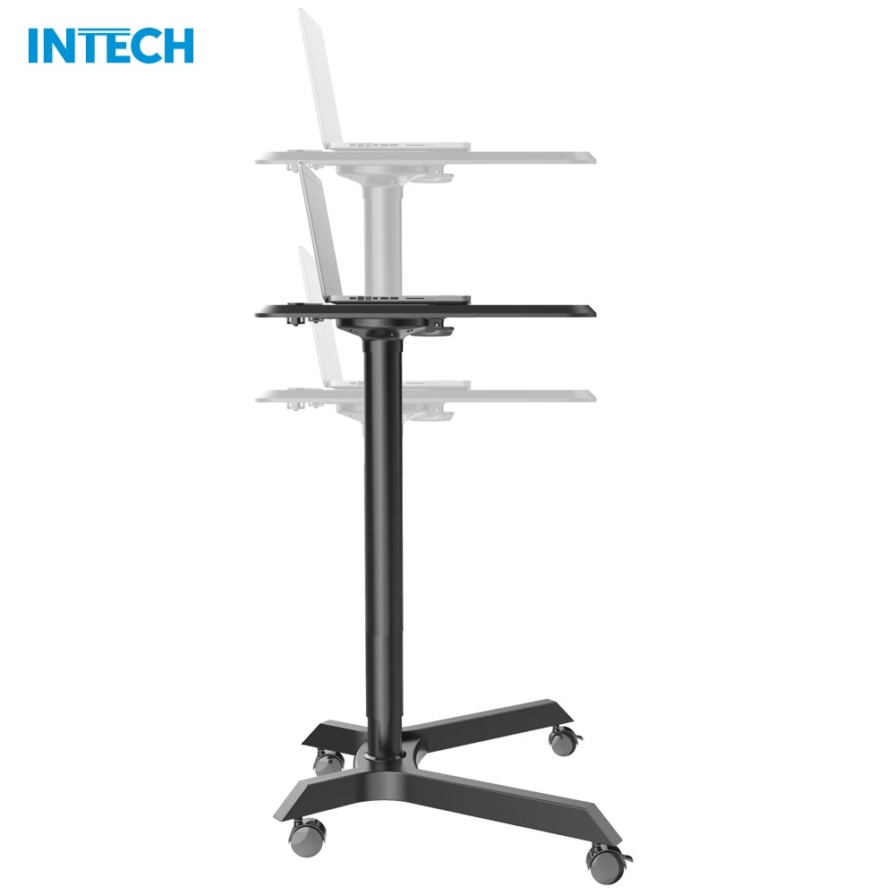 Sitstand Desk Mobile Height Adjustable Desk Cart Sit To Stand
