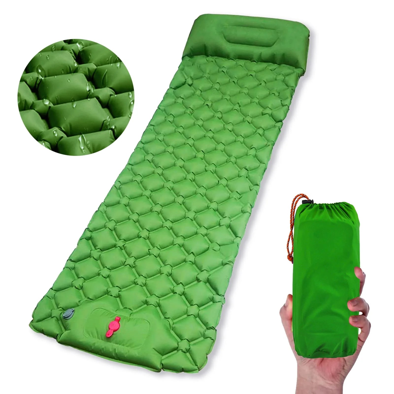 Camping Mat Camping Pads For Backpacking Self Inflating Sleeping Pad