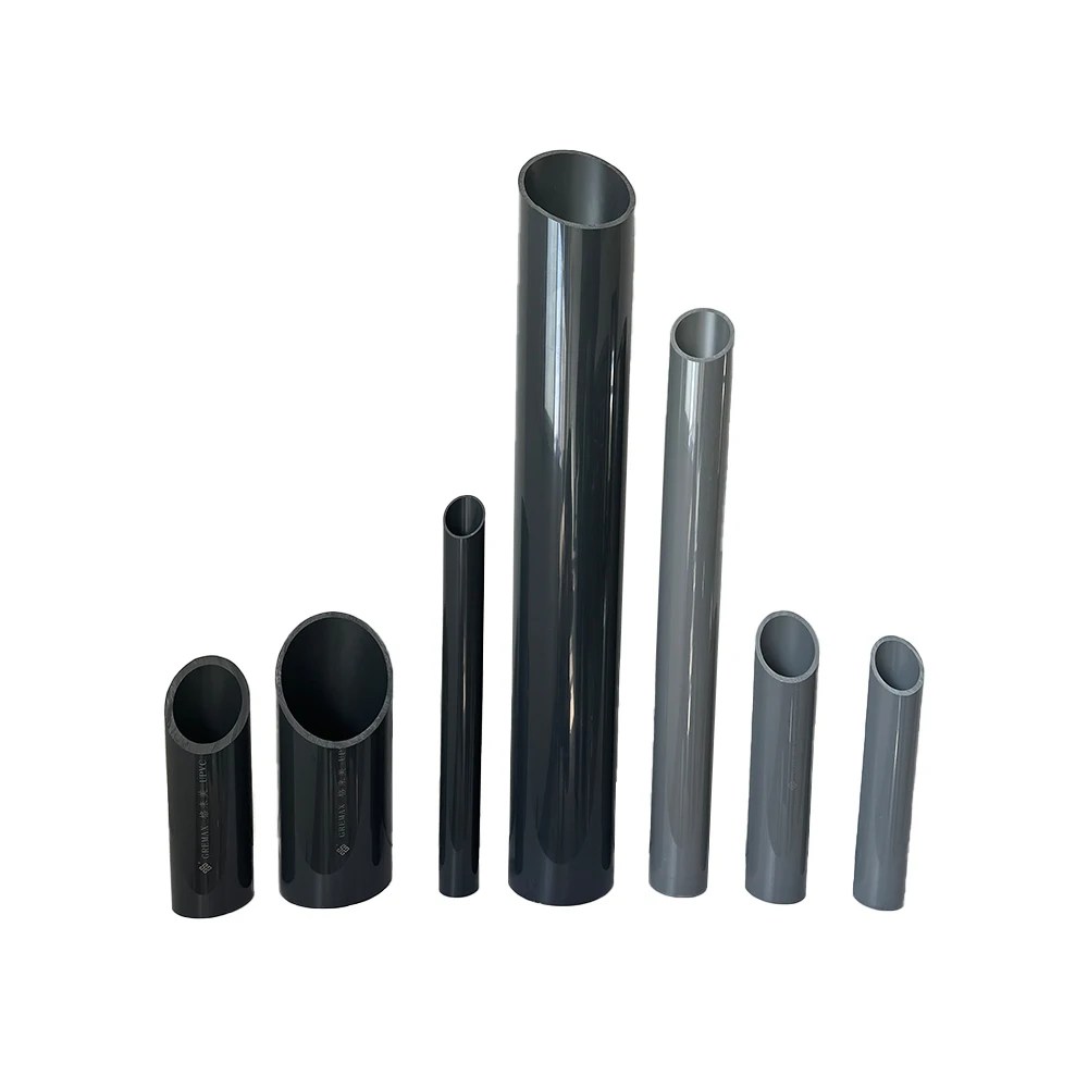 Costeffective Plastic chemical pipe UPVC pipe High Pressure Round UPVC
