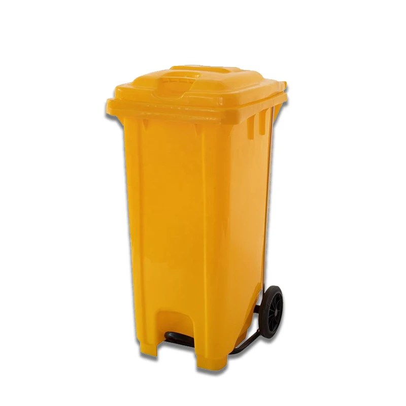 Factory wholesale 240 L plastic garbage bin outdoor large garbage bin