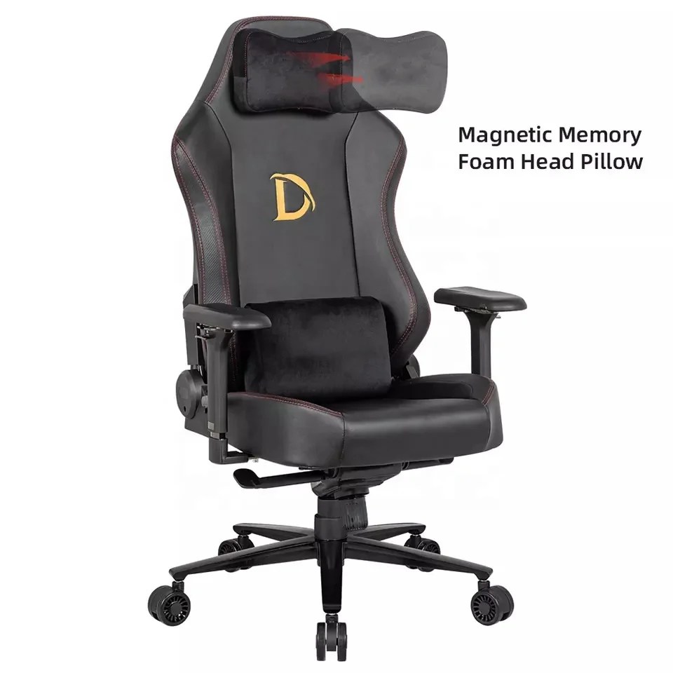 Luxury 4D armrest adjustable computer cadeira gamer with neck
