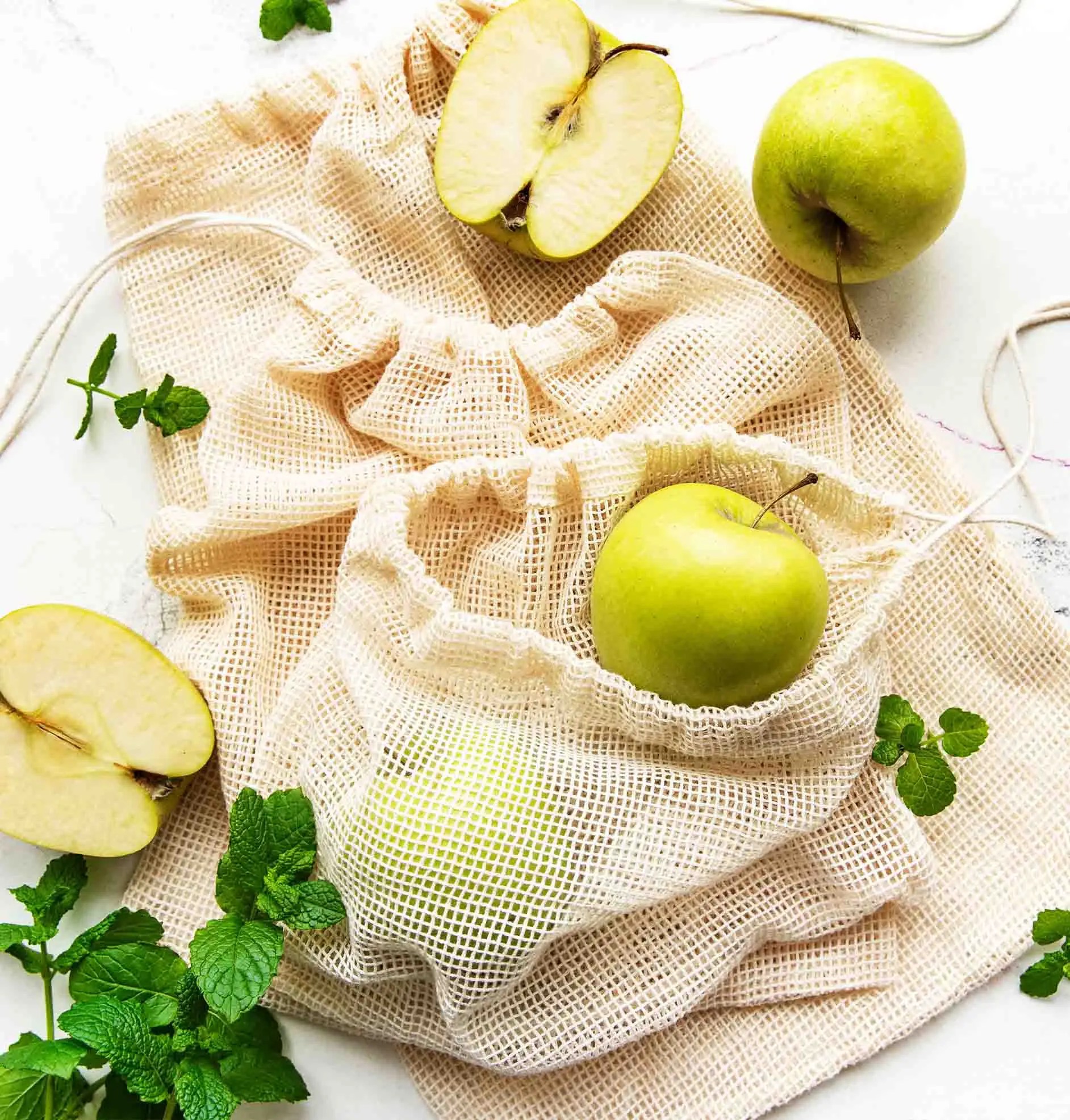 Cotton Eco Friendly Plain Produce Bags Cotton Small Cheap Cotton Net