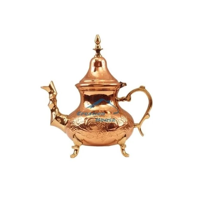 High Quality Modern Design Brass Tea & Coffee Serving Kettle Decorative