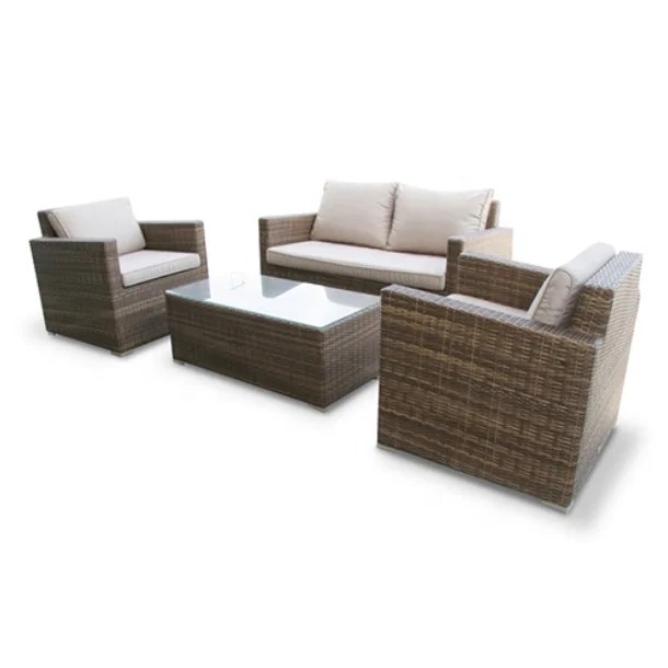 Wholesale Price Indonesia Manufacturer Wicker Outdoor Dining Sets Patio