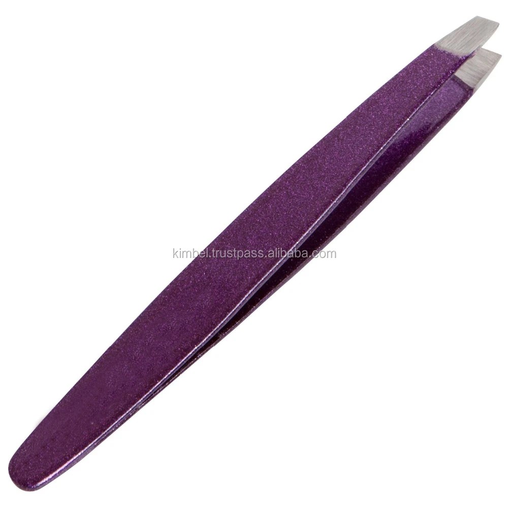 Tweezers Sparkles Set Of Three With Super Cute Purple Case For Ingrown