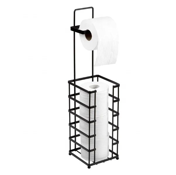 Black Toilet Roll Storage