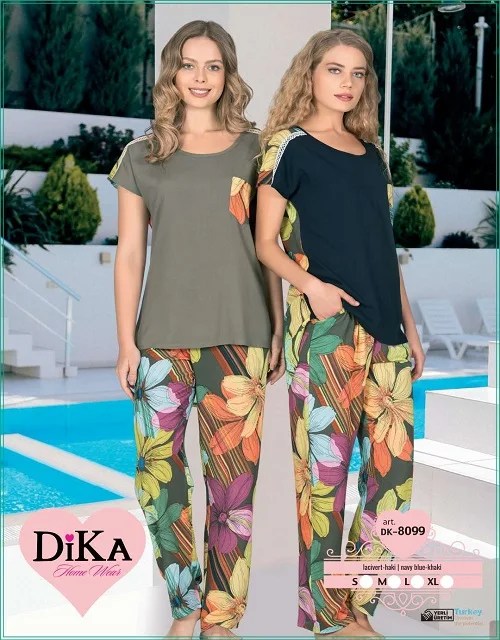 Dika Pajamas 2020 Summer Collection Turkish Fashion Buy Turkish Fashion