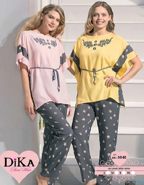 Dika Pajamas 2020 Summer Collection Turkish Fashion Buy Turkish Fashion