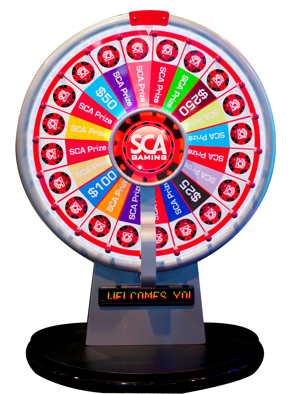 LED Prize Wheel SCA Gaming