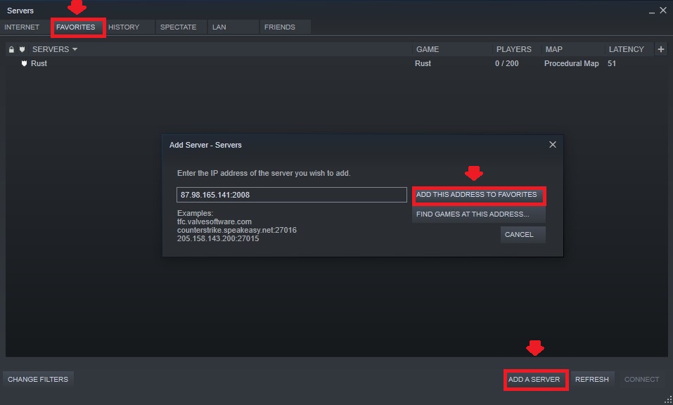 How to Join A Rust Server Scalacube