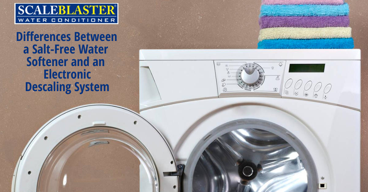 SaltFree Water Softener vs. Electronic Descaling System