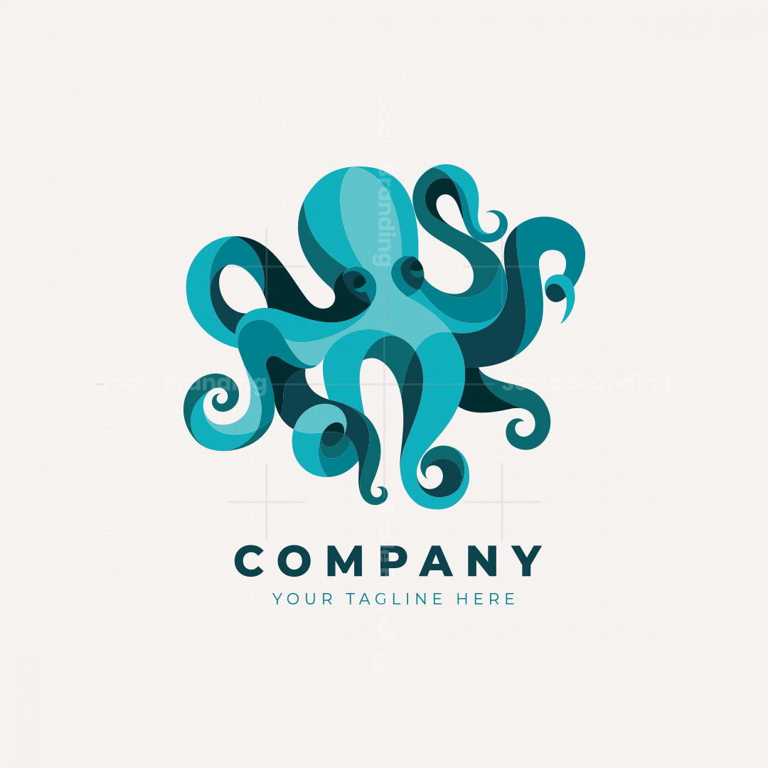 Blue Octopus Logo