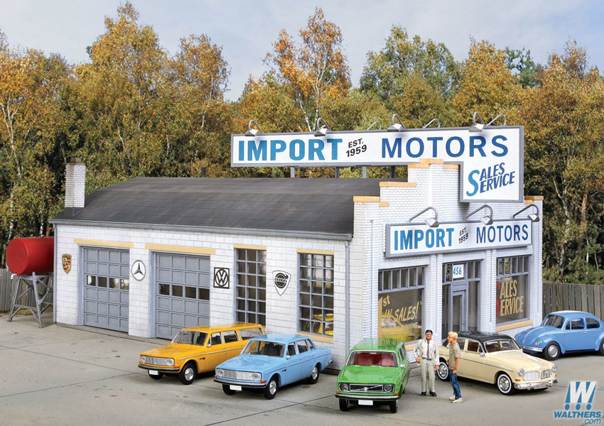 Walthers Cornerstone Import Motors HO Scale