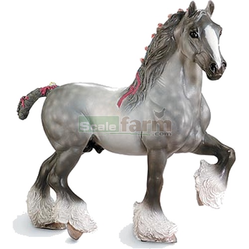 Breyer 627 Dapple Grey Shire Horse