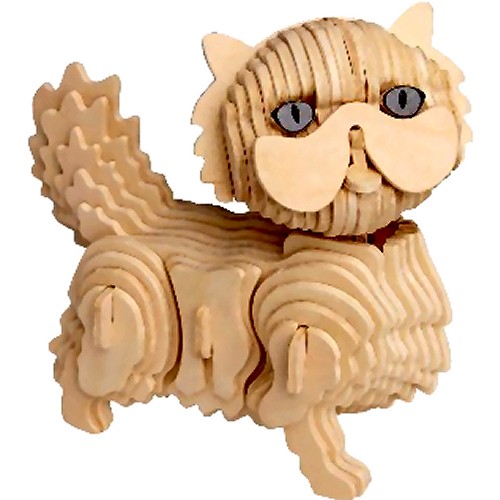 Quay M048 Cat Woodcraft Construction Kit