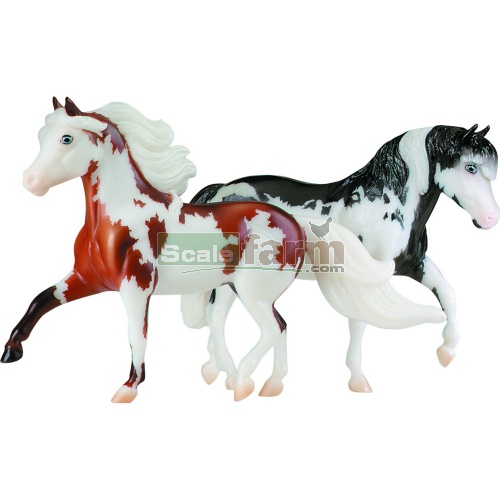 Breyer 1180 Red Cloud and Grand Slam Miniature Horses