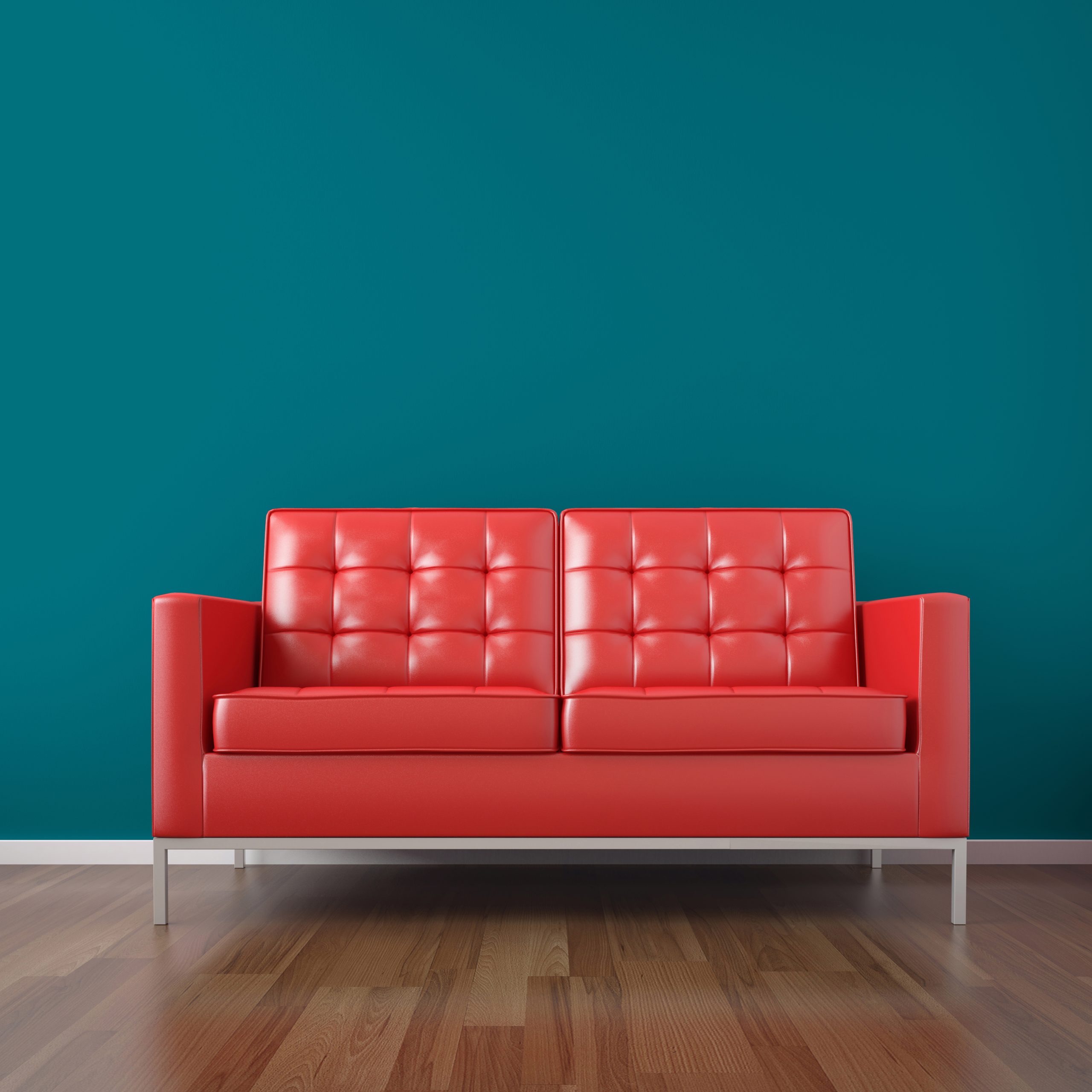 What Color to Paint Walls with a Red Couch? » Golden Spike Company