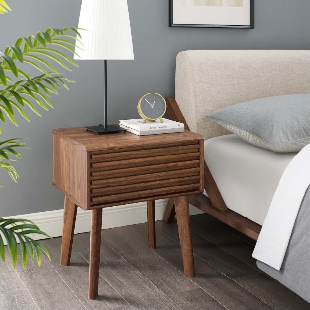 What Color Nightstand Goes with a Grey Bed? » Golden Spike Company