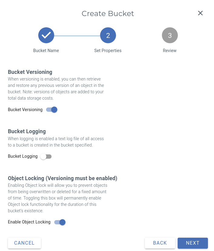SolidFire Backup to S3 with Object Lock Acting Technologist
