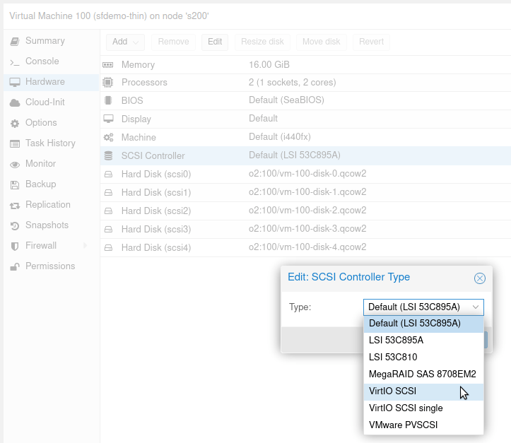 Consume SolidFire storage from Proxmox hosts Acting Technologist