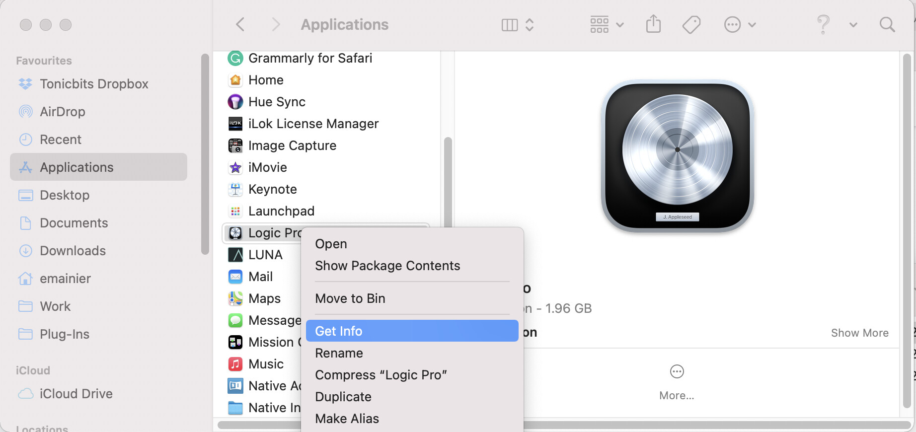 How to run Logic Pro using Rosetta? Scaler 2 Tutorials Scaler