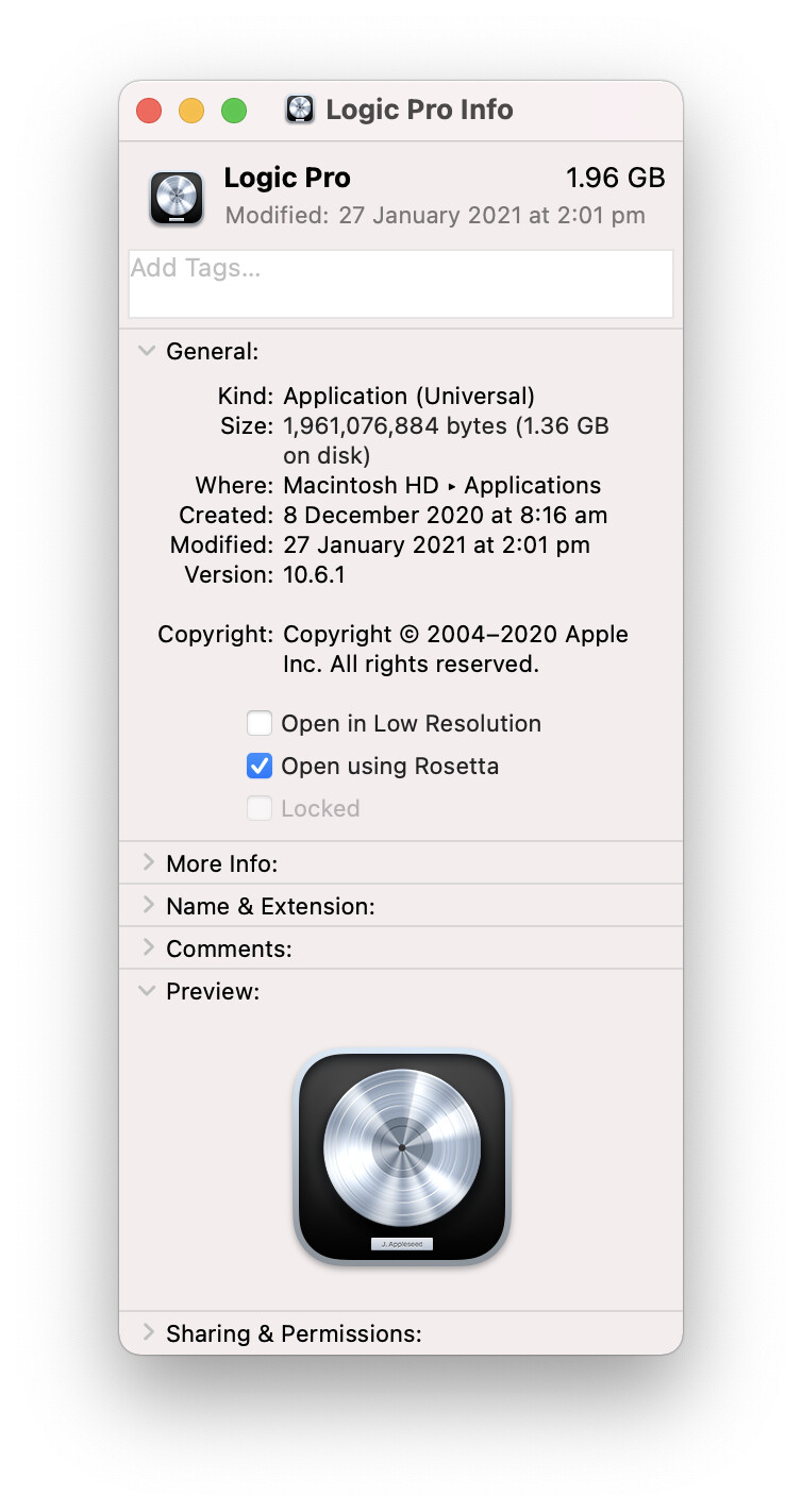 How to run Logic Pro using Rosetta? Scaler 2 Tutorials Scaler