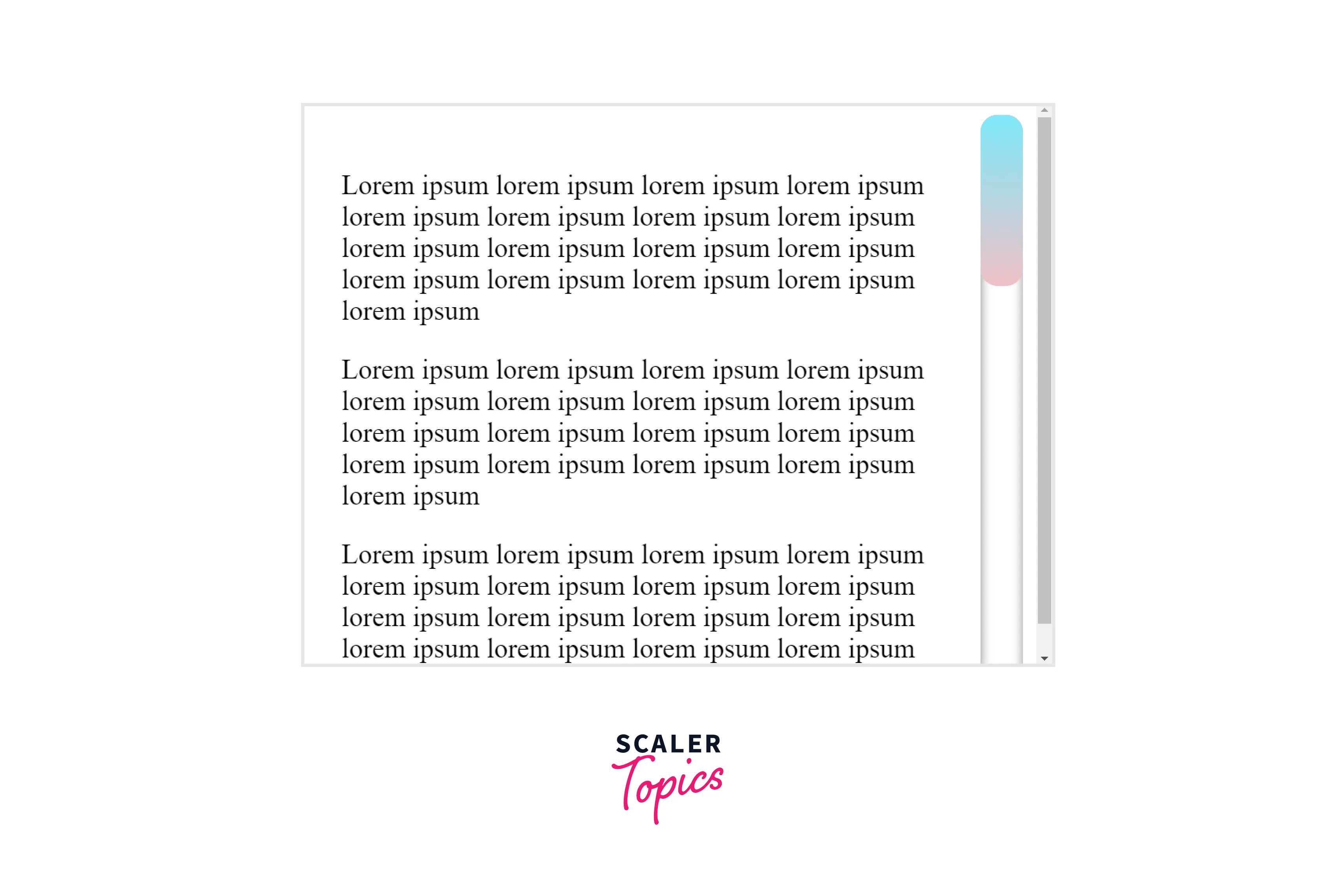 How to Style Scrollbar with CSS? Scaler Topics