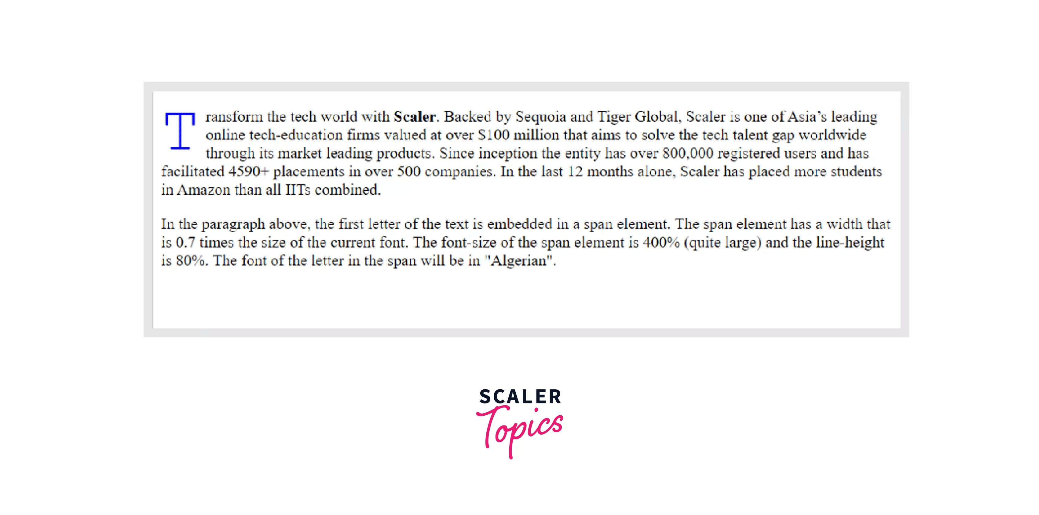 CSS Float Scaler Topics