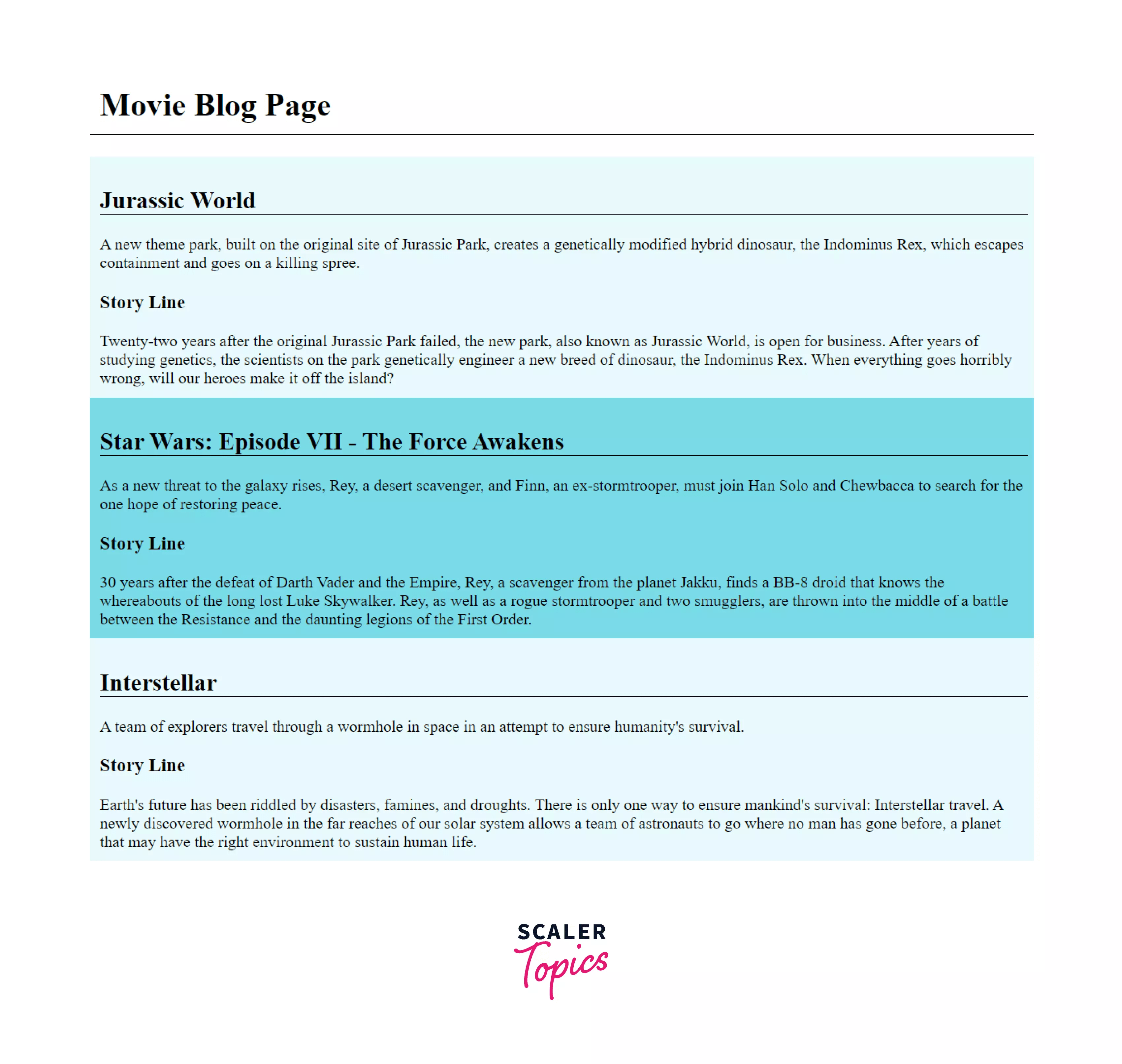 article Tag in HTML Scaler Topics