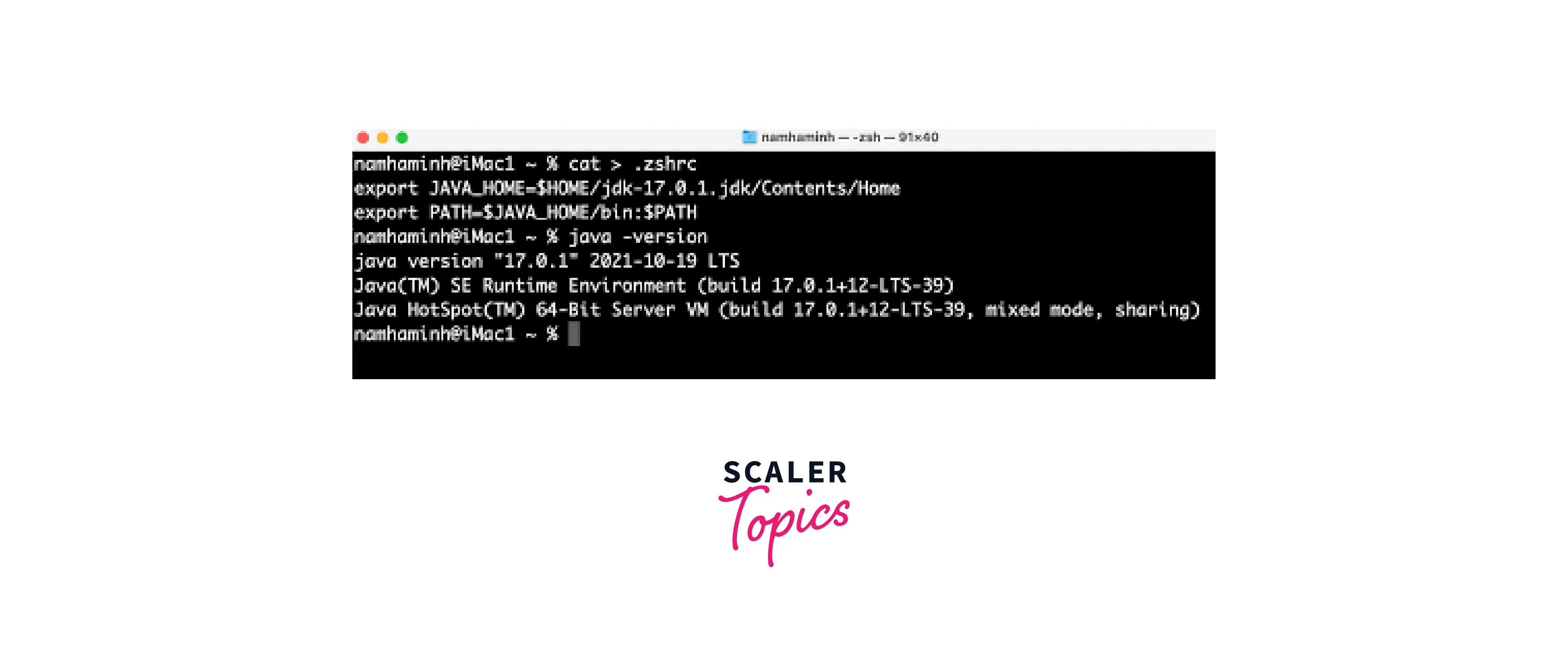 How to set JAVA_HOME? Scaler Topics